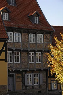 Painted half-timbered house from the 16th century