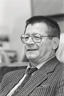 The painter, graphic artist and sculptor Otto Herbert Hajek