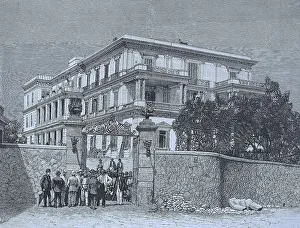 The Palace of the Empress of Austria in Corfu