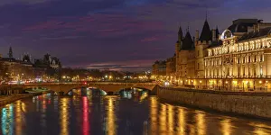 Palace of Justice La Conciergerie on the Seine