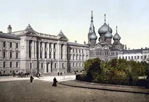 Palace of Justice and Pantelimon Church