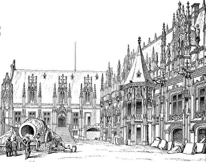 The Palace of Justice in Rouen