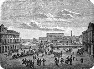 Palace Square in Stockholm, Sweden
