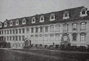 The Palace of Wallenstein in Prague