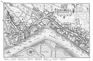 The palace of Whitehall, Westminster