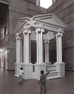 Palacio de Abraxas 1982 by Ricardo Bofill, Temple