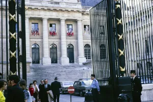 Palais de Justice, Palace of Justice, Paris, France, 1970, Europe