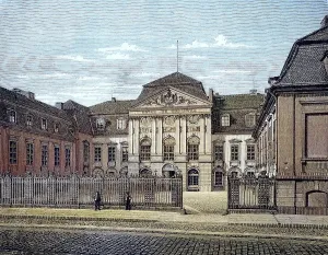 The Palais Radziwill, also called Palais Schulenburg or the Old Reich Chancellery in Berlin