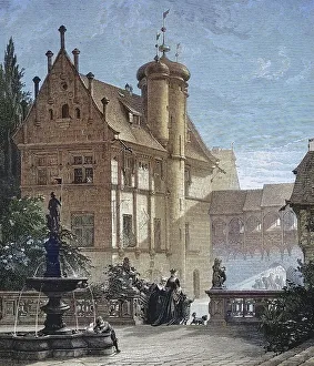 The Palais Tucherschloss in Nuremberg