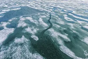 Palanderbukta Bay, Packeismuster