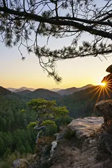 Palatinate Forest, Sunset, Dahner Felsenland