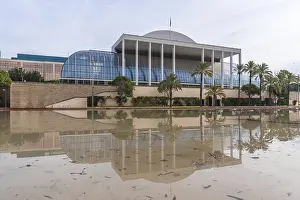 The palau de la musica music hall in valencia