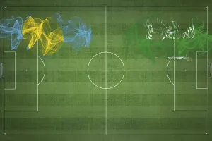 Palau vs Saudi Arabia Soccer Match