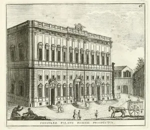 The Palazzo della Consulta, Palace of the Council is today the seat of the Italian Constitutional Court in Rome