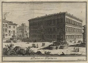 Palazzo Farnese, 1767, Rome, Italy