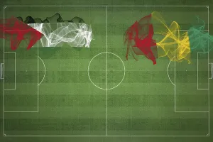 Palestine vs Guinea Soccer Match
