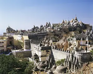 Palitana Jain temple, Gujarat, India