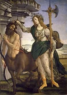 Pallas and the Centaur (1480-1485)