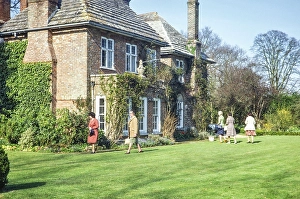 Pamphill Manor, Wimborne, Dorset, England, UK 1978