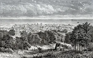 Panama-Stadt, die Hauptstadt der Republik Panama