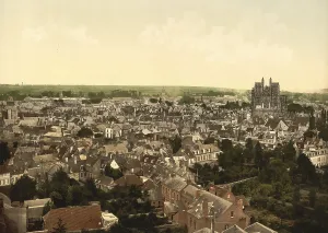 Panorama of Abbeville, Hauts-de-France