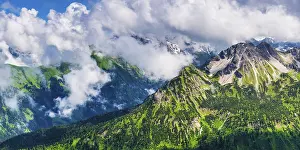 Category Mountain Landscapes Prints: Panorama from the Fellhorn, 2038m