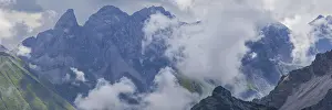 Category Mountain Landscapes Prints: Panorama from the Fellhorn, 2038m