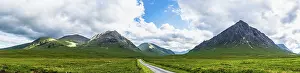 Panorama of Glen Etive, The Buachaille