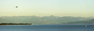 Panorama, Lake Constance Alpine view