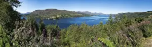 Category Mountain Landscapes Prints: Panorama, landscape at Loch Carron