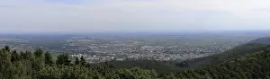 Panorama of the Palatinate Forest
