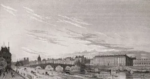 Panorama of Paris with Notre-Dame de Paris
