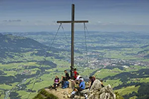Panorama from the Rubihorn, 1957m