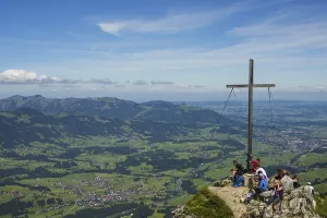 Panorama from the Rubihorn, 1957m