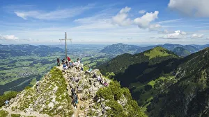 Panorama from the Rubihorn, 1957m