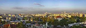 Panorama at sunrise from Golden Mount