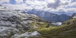 Category Mountain Landscapes Prints: Panorama from Zeigersattel to Seealpsee