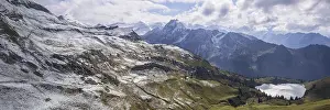 Category Mountain Landscapes Prints: Panorama from Zeigersattel to Seealpsee