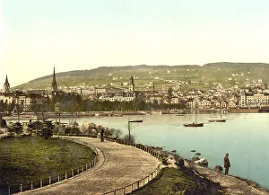 Panorama of Zurich, Switzerland