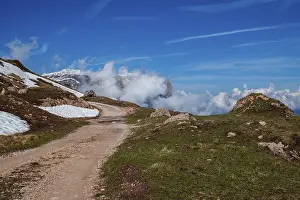 Panoramic view of the Alps in South Tyrol
