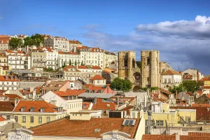 Panoramic view of Lisbon, Portugal