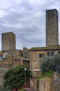A panoramic view of San Gimignano