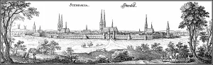 Panoramic view of the Stenadal skyline