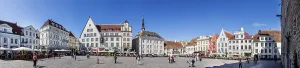 Panoramic View, Town Hall Square