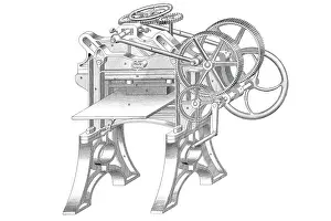 Paper cutting machine from the company T