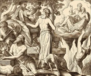 The parable of the rich man and Lazarus