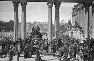 Parade in the Lustgarten garden
