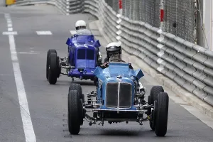Category Oldtimer Prints: Parade of vintage pre-war racing cars