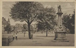 Paradeplatz in Hanau, Hesse, Germany