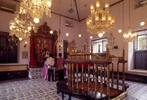 The Paradesi Synagogue of Mattancherry in kochi Cochin built in 1568 A